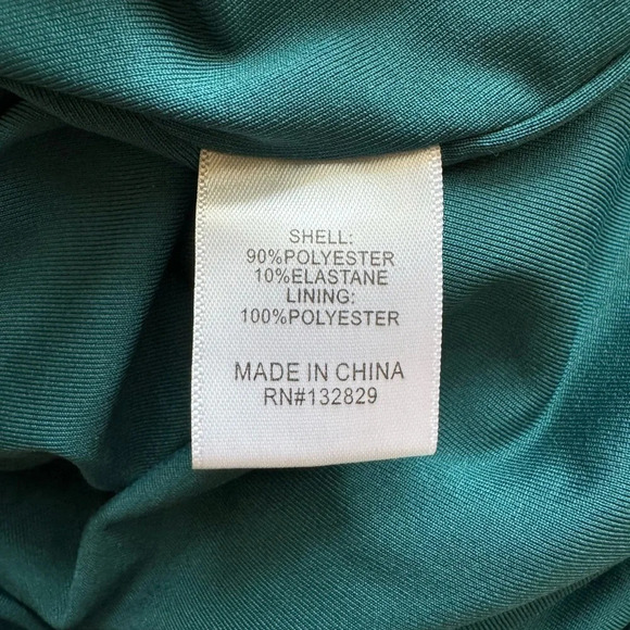 NWT Lovers + Friends Andie Mini Dress in Deep Teal Size XXS - Picture 11 of 12